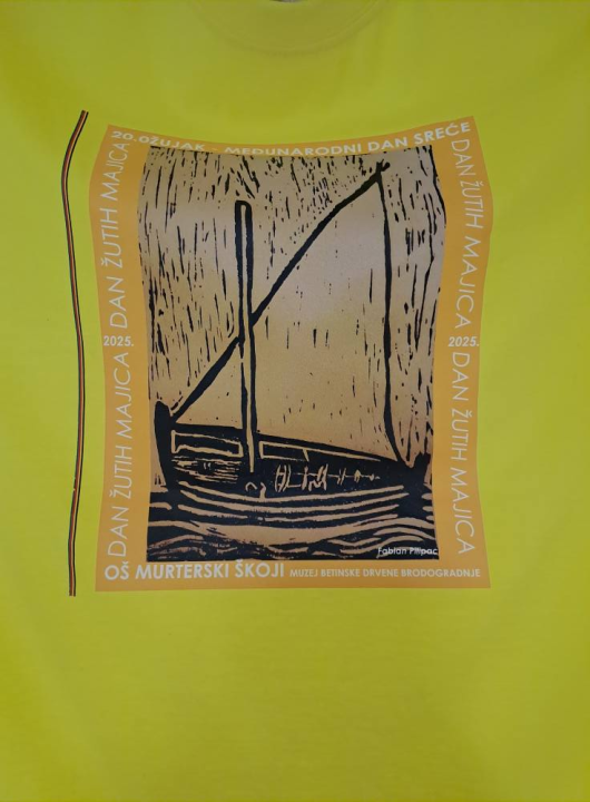 Školarci iz Tisnog i Murtera oslikanim majicama donijeli radost u betinski muzej