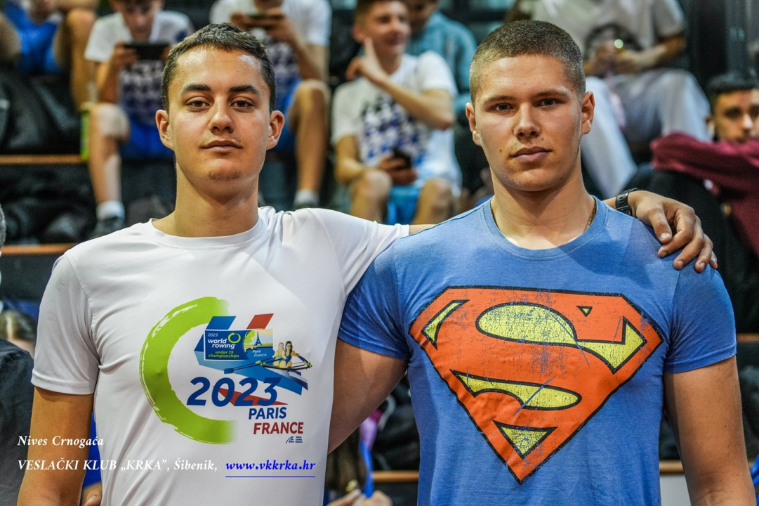 FOTO: Veslači Krke na Prvenstvu Hrvatske na ergometru: Šimi Grubišiću bronca i 21 sekundu bolji rezultat