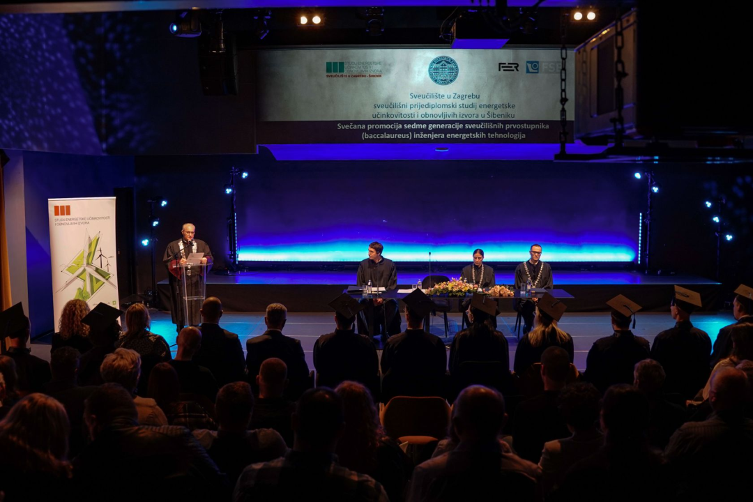Promovorani inženjeri prvostupnici energetskih tehnologija u Kući umjetnosti Arsen