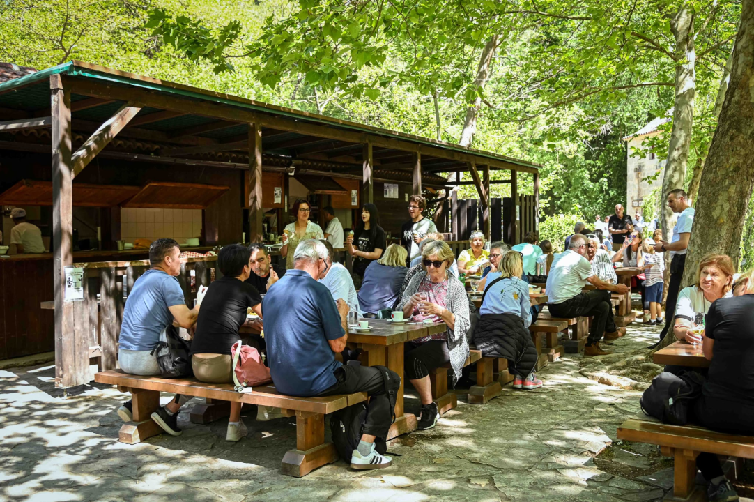 FOTO SDP-ovci dijelili karanfile u NP Krka: 'Ovo je dan kada uzimamo predah i koji nas podsjeća na radničku solidarnost'