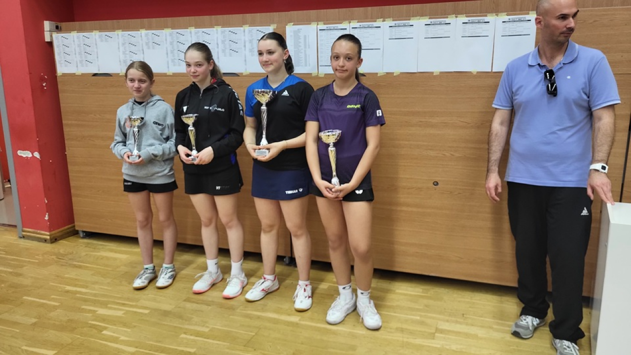 Članica STK Šibenik Vilma Despot uzela dvije bronce u Rijeci, gradsku rekreativnu ligu osvojila Ferata