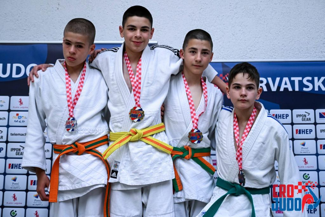 Šibenčanin Roko Pletikosa osvojio zlatnu medalju na Prvenstvu Hrvatske u judu