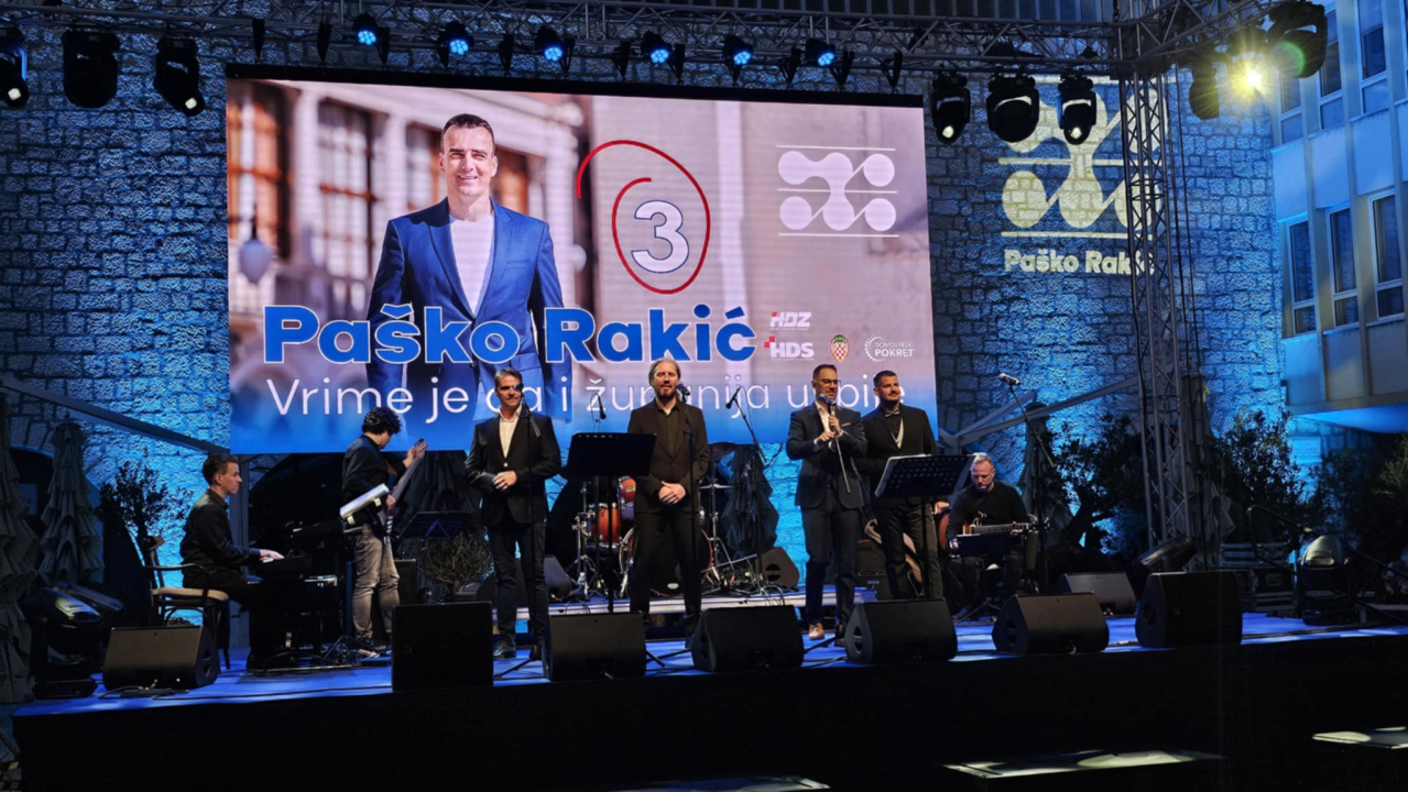 HDZ Šibensko-kninske županije proslavio 35. obljetnicu: Finale slavlja uz šibenski koncert 'Četiri Tenora' 