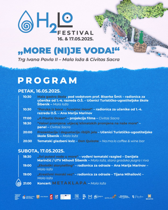 Sutra počinje četvrti H2LO Festival: Na programu radionice, filmovi, prezentacije, koncert i uživanje u hrani