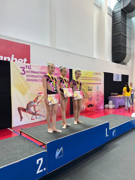 Šibenske gimnastičarke sjajne na Enigma Kup natjecanju u Podgorici