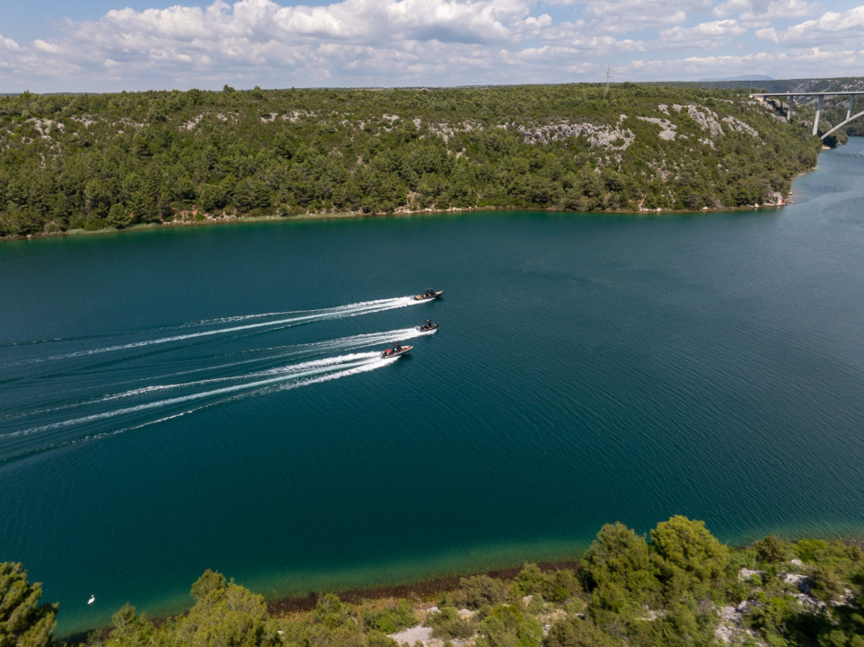 FOTO Šibenik domaćin ekskluzivnog testiranja Highfield plovila i International Press Daysa