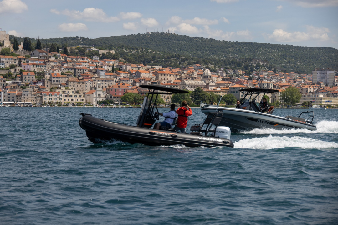 FOTO Šibenik domaćin ekskluzivnog testiranja Highfield plovila i International Press Daysa