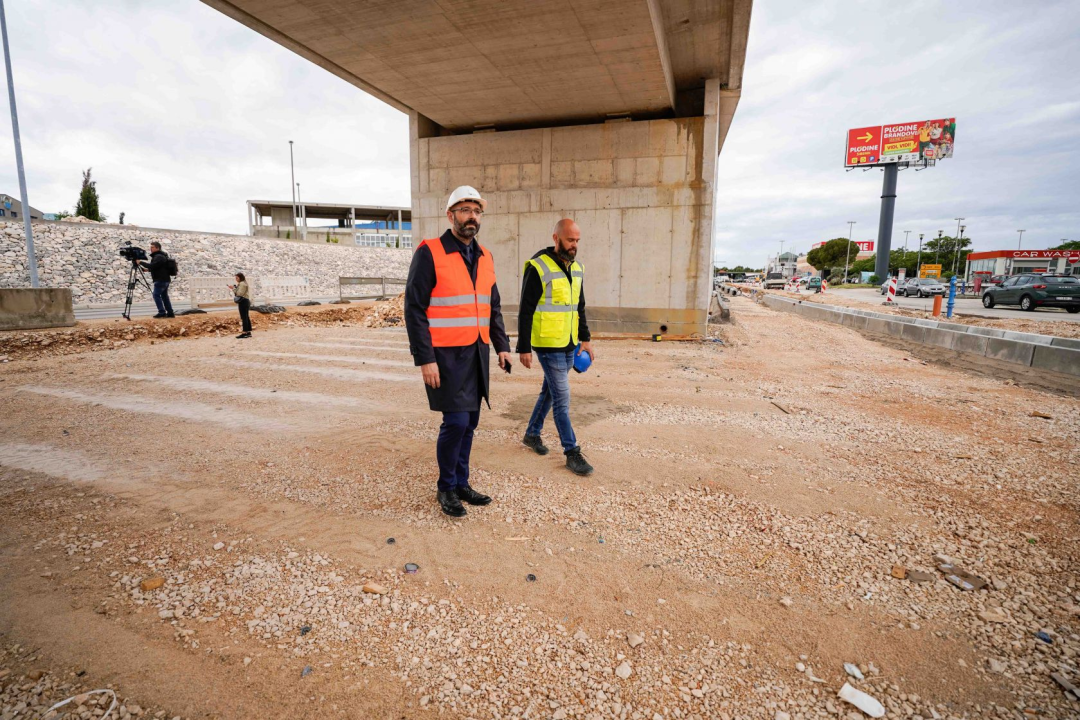 Radovi na čvoru Mandalina napreduju prema planu