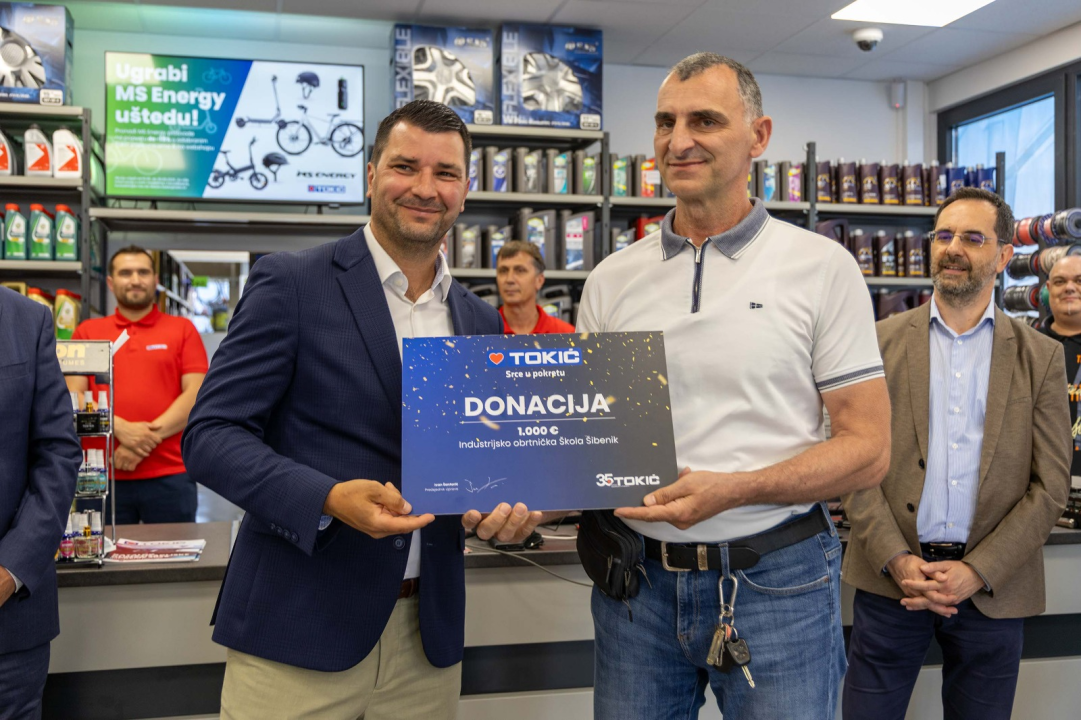 FOTO Autodijelovi uz nagrade za Šibenik – Tokić stigao uz svečanost!