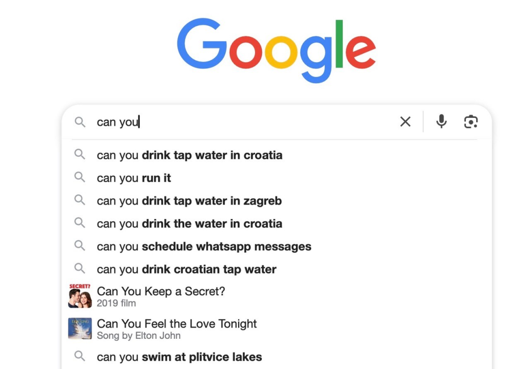 FOTO Znate li što naši turisti prvo pitaju Google? 