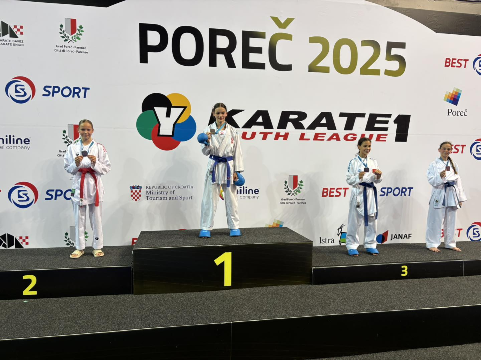 FOTO Vodička karatašica Lili Klarin uzela srebro na Svjetskom kupu, nakon sudjelovanja u poznatom kampu