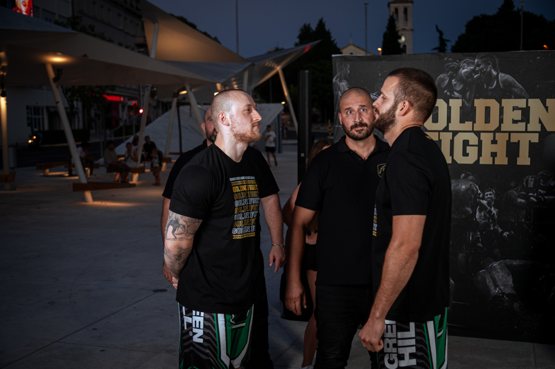 FOTO Pogledajte kako je izgledalo predstavljanje Golden Fight boraca na Poljani