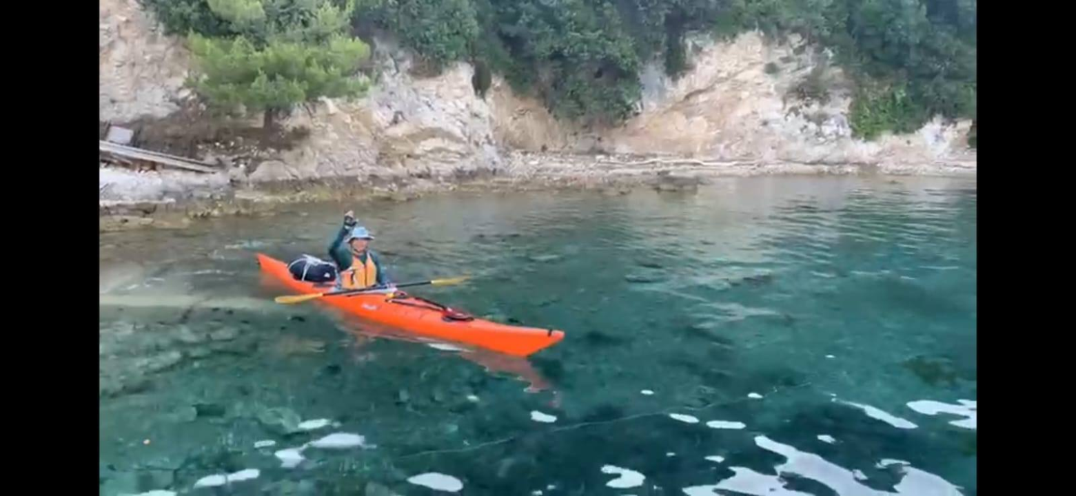 Toni sam kajakom prešao preko 300 kilometara