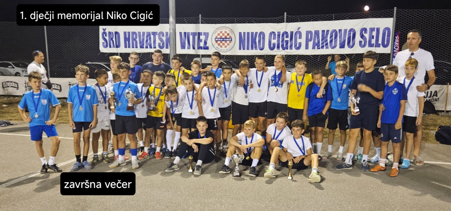 FOTO Čista Velika uvjerljivom pobjedom protiv Tribunja osvojila memorijal u Pakovu Selu