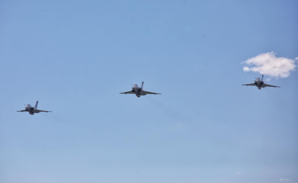 Impresivna 'Krila Oluje' i prelet Rafalea iznad Kninske tvrđave 