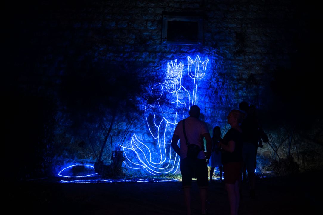 Šibenik impresivnim dron showom obilježio jubilarno izdanje manifestacije Light is life
