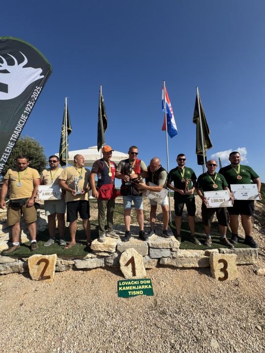 LD Kamenjarka iz Tisnog pobjednik 3. Memorijalnog kupa u lovnom streljaštvu ‘Đuro Dečak’ u Dazlini