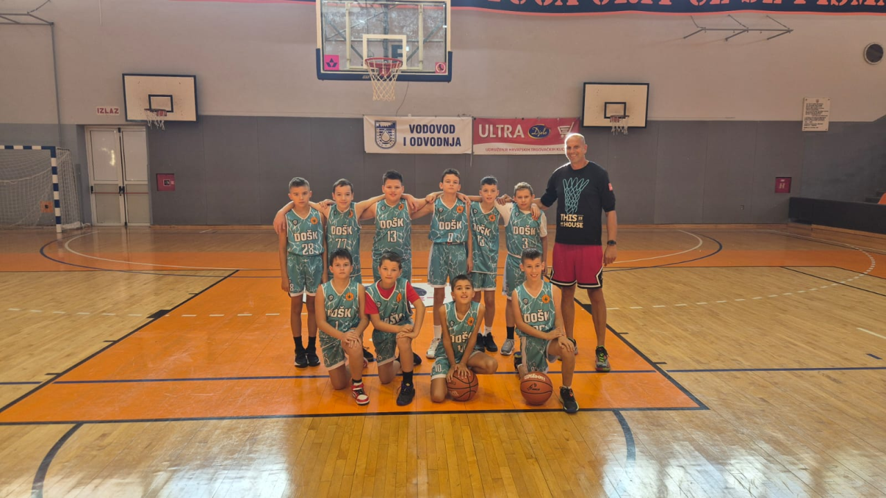 FOTO Dječaci iz OKK Dražen Petrović uvjerljivi pobjednici turnira 'Gradu na dar'