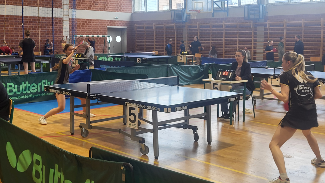 FOTO Povratak stolnog tenisa u Miminac: Igračice Šibenika četvrte u ligi s dvije pobjede