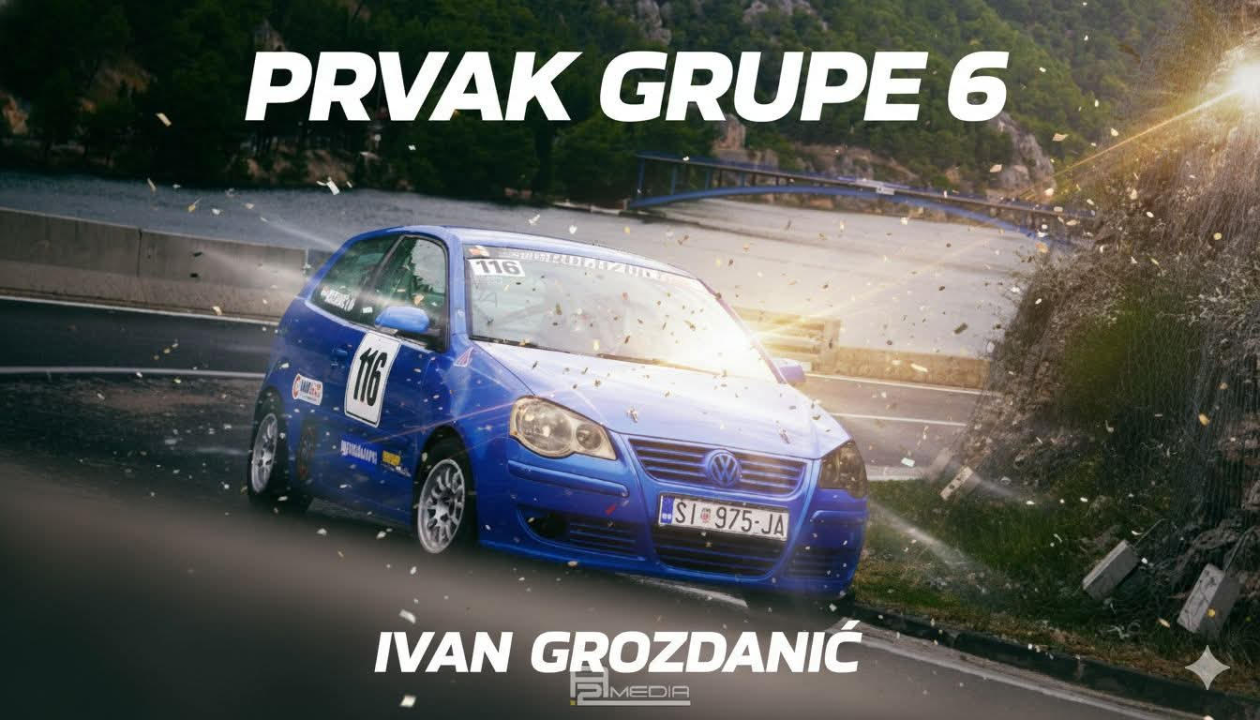FOTO Ivan Grozdanić prvak države u brdskom automobilizmu klase 6, AKK Rogoznica ekipno visoko plasirana