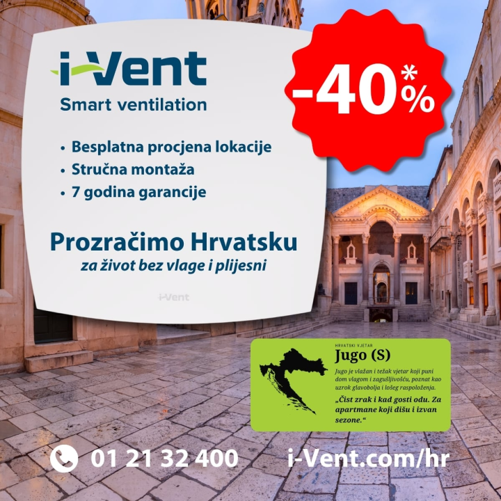 FOTO Kondenzacija i vlaga ne nestaju same – rješenje dolazi s rekuperacijom uz 40 posto popusta i 7 godina garancije!