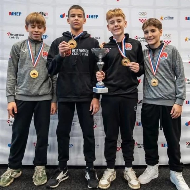 FOTO Karatašice Okita prvakinje Hrvatske u katama, Tonina Marić prva i pojedinačno, osvojena i bronca