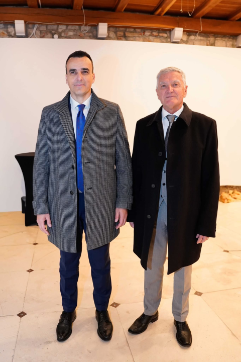 Andrej Plenković iznenada stigao u Šibenik na božićno-novogodišnji prijam Burića i Rakića