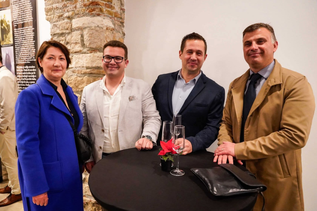 Andrej Plenković iznenada stigao u Šibenik na božićno-novogodišnji prijam Burića i Rakića