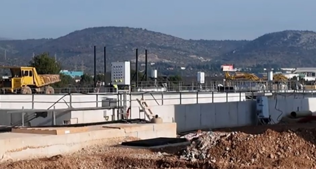 Radovi na postrojenju za pročišćavanje otpadnih voda u Podsolarskom skoro gotovi