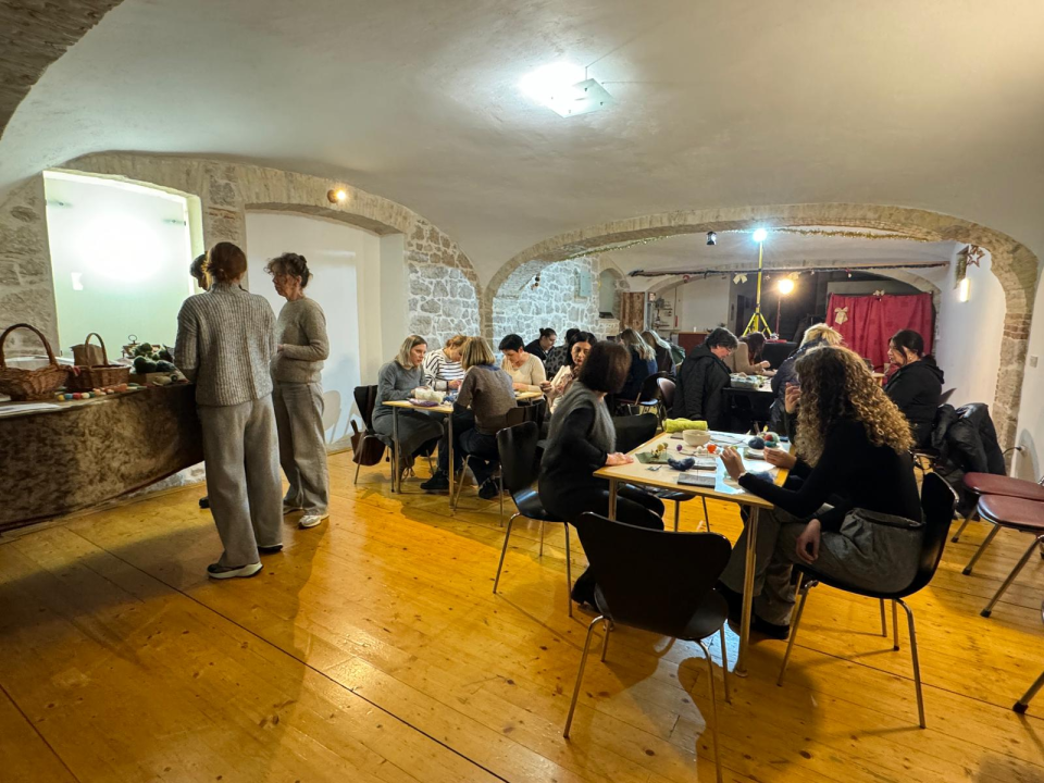 'Visianijev vuneni vrt': Održana radionica filcanja za odrasle 