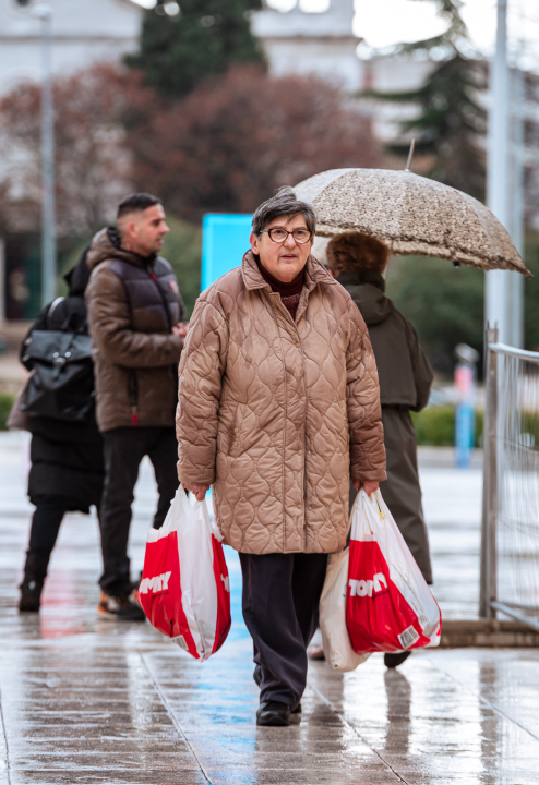 FOTO Đir po gradu, petak 23. siječnja