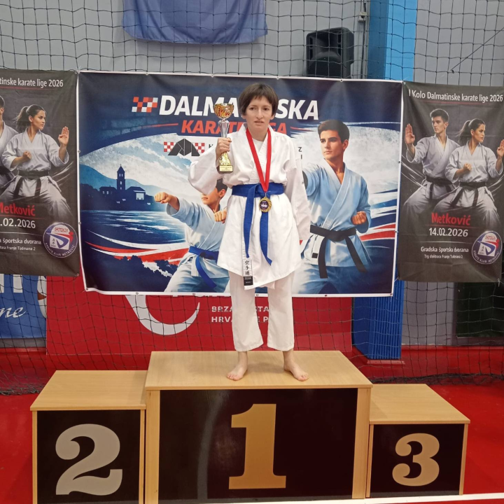 FOTO Svih devet karataša Šibenika uzelo medalju u prvom kolu Dalmatinske lige