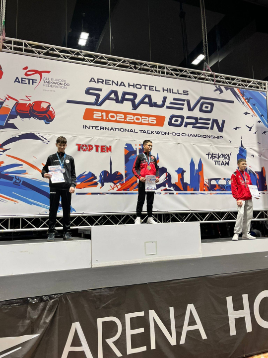 FOTO Taekwondo klub Solaris osvojio osam medalja na 'Sarajevo Openu'