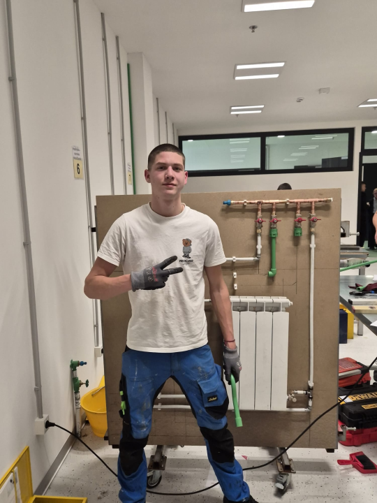 Jakov Mikulandra osvojio 2. mjesto na međužupanijskom natjecanju učenika strukovnih škola