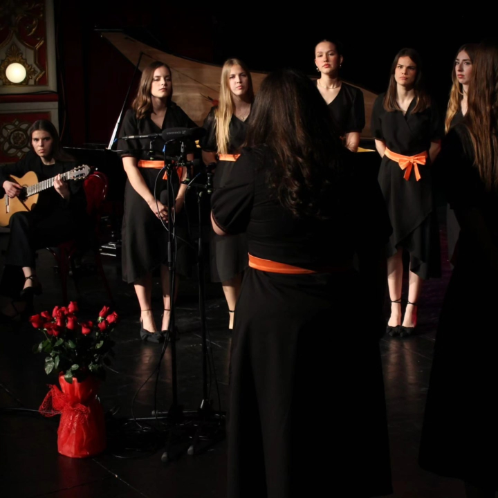 Koncert klape Gimnazijalke u šibenskom kazalištu