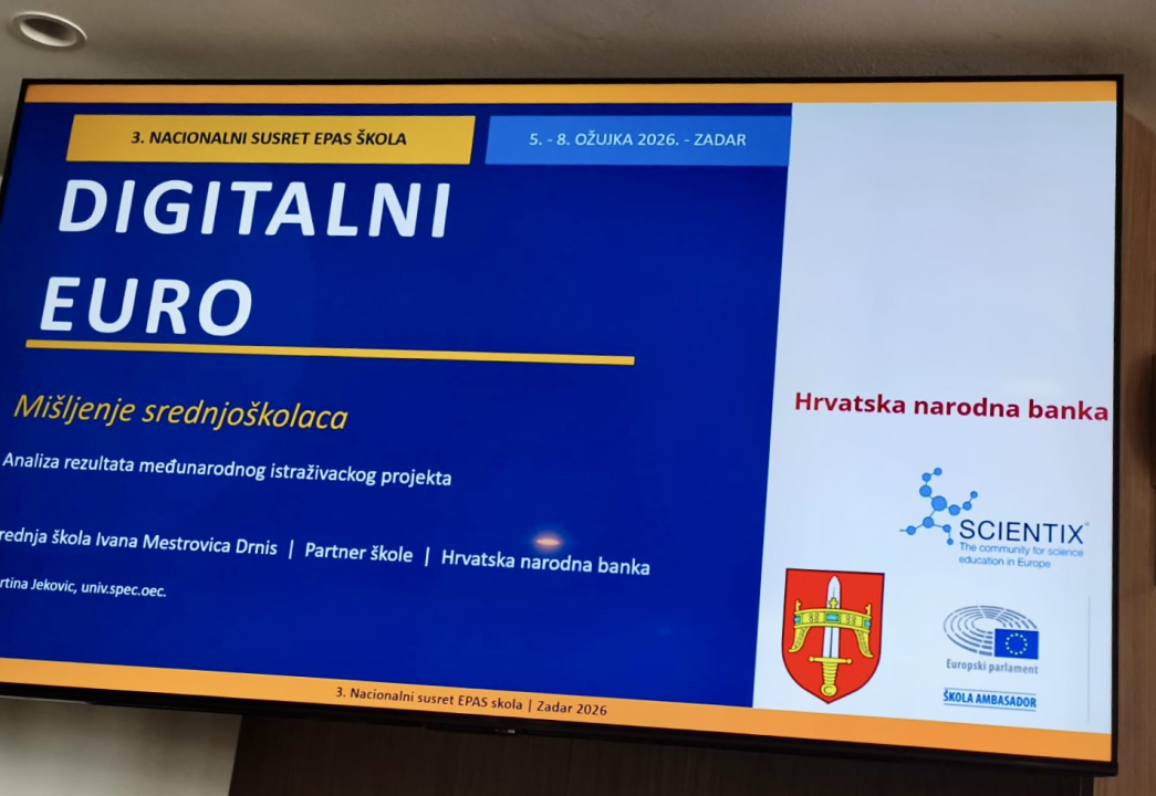 Srednjškolci iz Knina i Drniša sudjelovali na 3. nacionalnom skupu EPAS škola