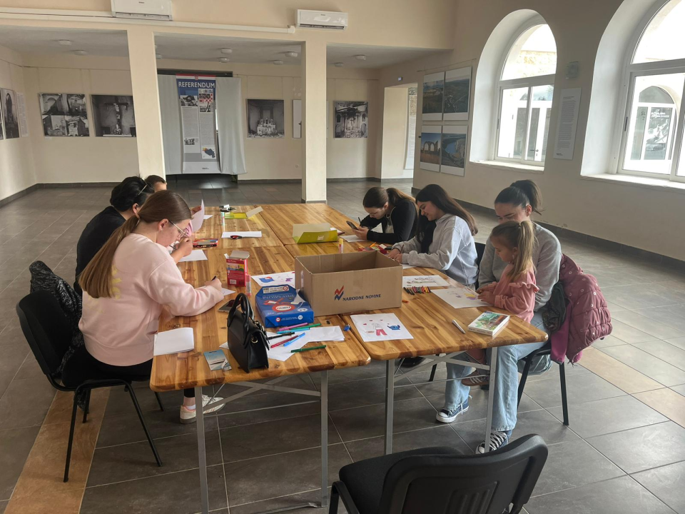 Održana radionica ‘Legenda o lijepoj djevojci Nečven’: Djeca kroz priču i crtanje upoznavala ljepotu svoga kraja