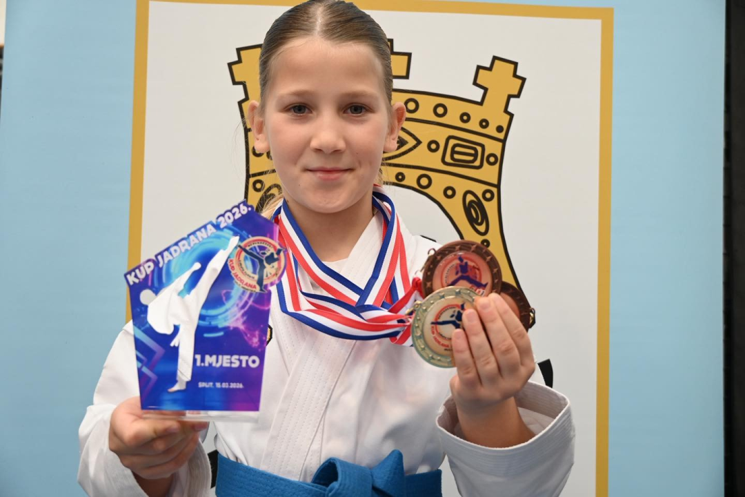 Karate klub 'Okit Vodice' najbolji na Kupu Jadrana u Splitu