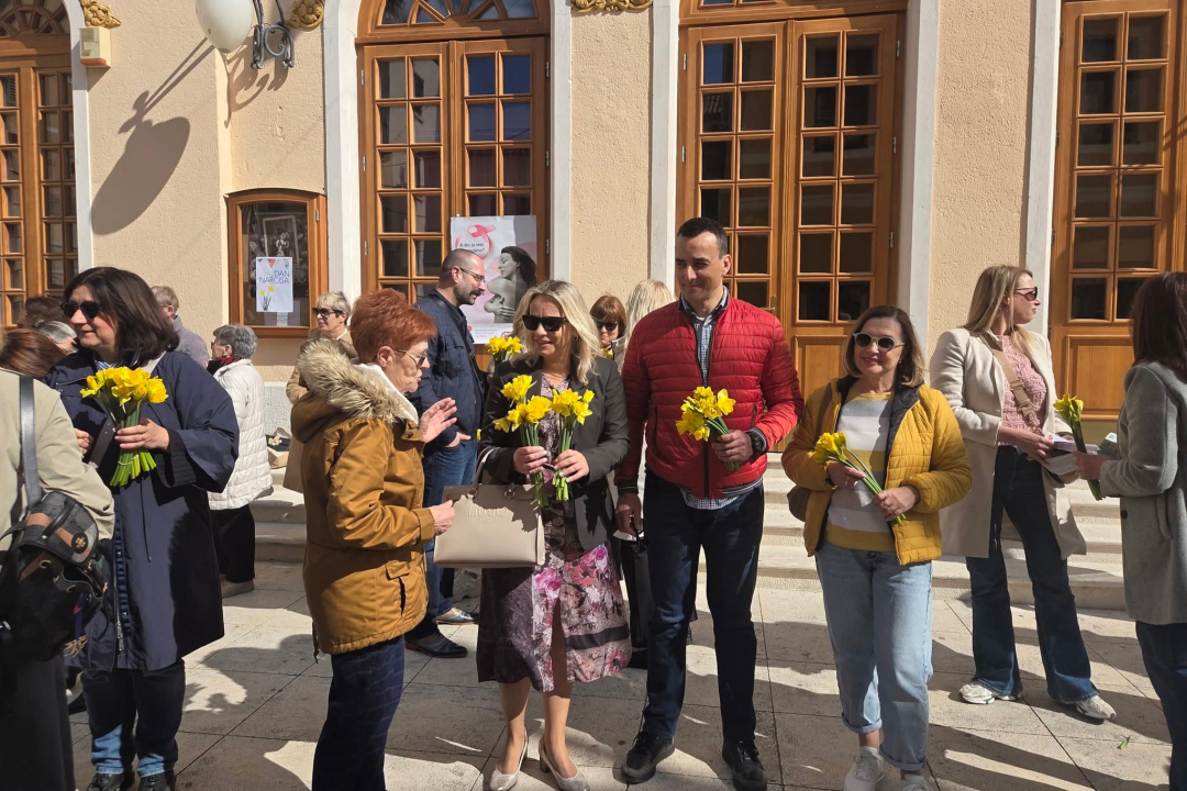 Šibensko-kninska županija obilježila Dan narcisa: Rano otkrivanje raka ključ za izlječenje