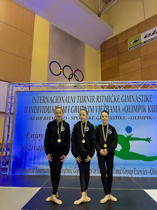 Ritmičke gimnastičarke GK Šibenik-Dalmacija ovog vikenda sudjelovale na međunarodnom kupu