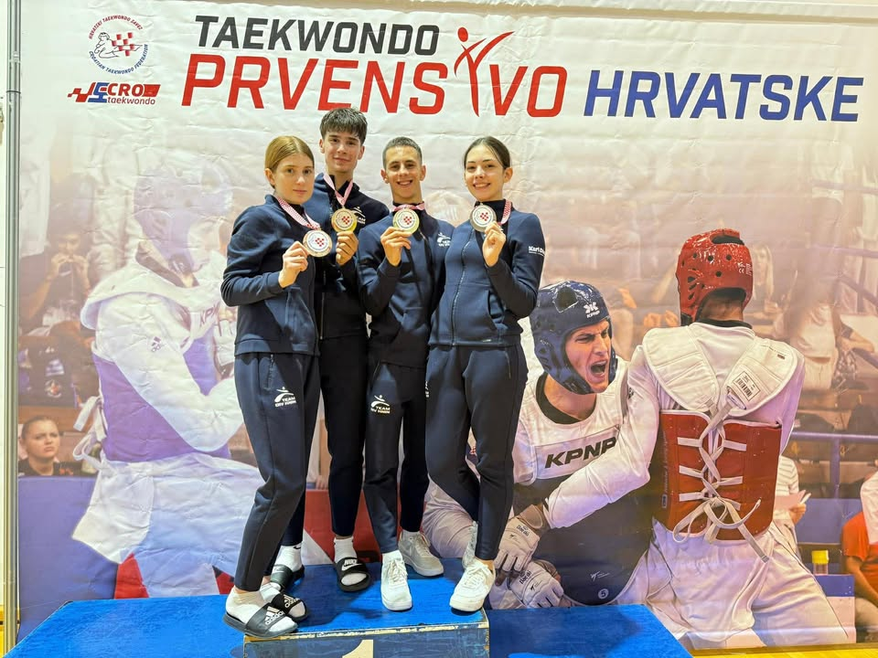 Muška ekipa DIV-ovaca na Prvenstvu Hrvatske– Kninjani Josip i Mate Teskera zlatni