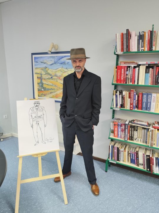 Damir Karakaš u Drnišu predstavio svoj novi roman