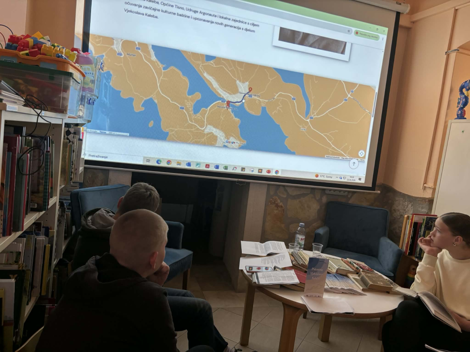 Projekt 'Putovima Vjekoslava Kaleba' predstavljen u Tisnom