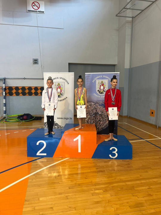 FOTO Ritmičarke Šibenik-Dalmacije domaćinstvo kvalifikacija regije Jug okrunile sa šest zlata