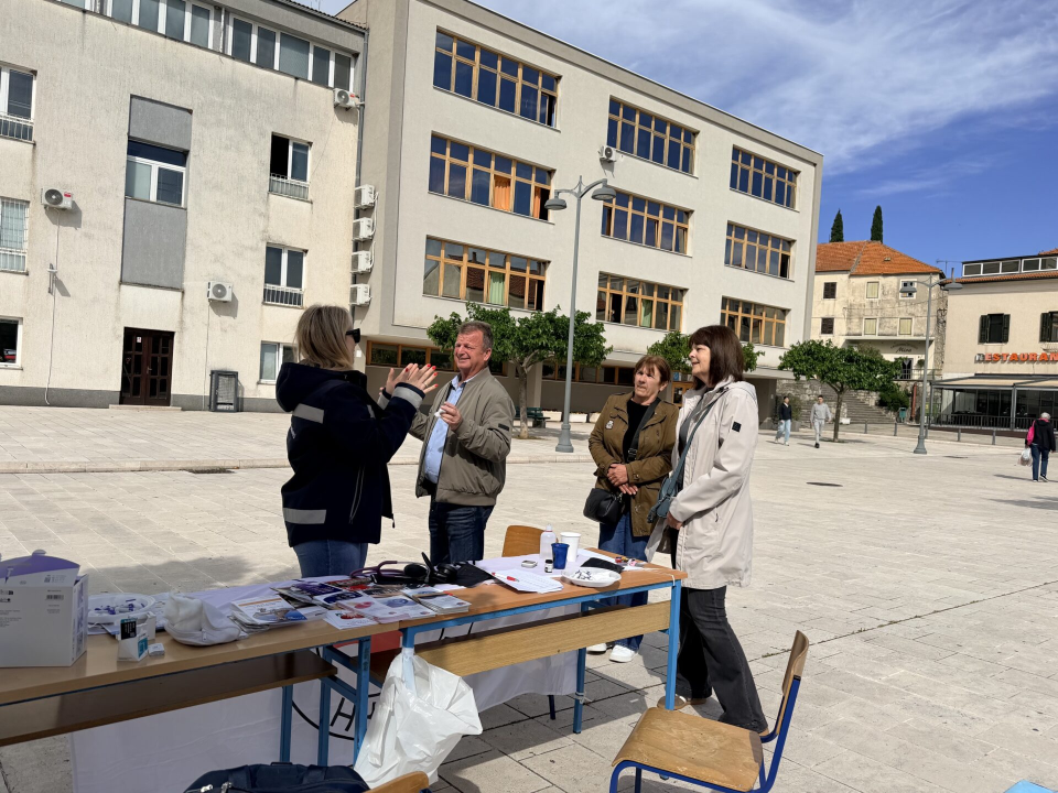 Održana javnozdravstvena akcija u Drnišu povodom Međunarodnog dana sestrinstva
