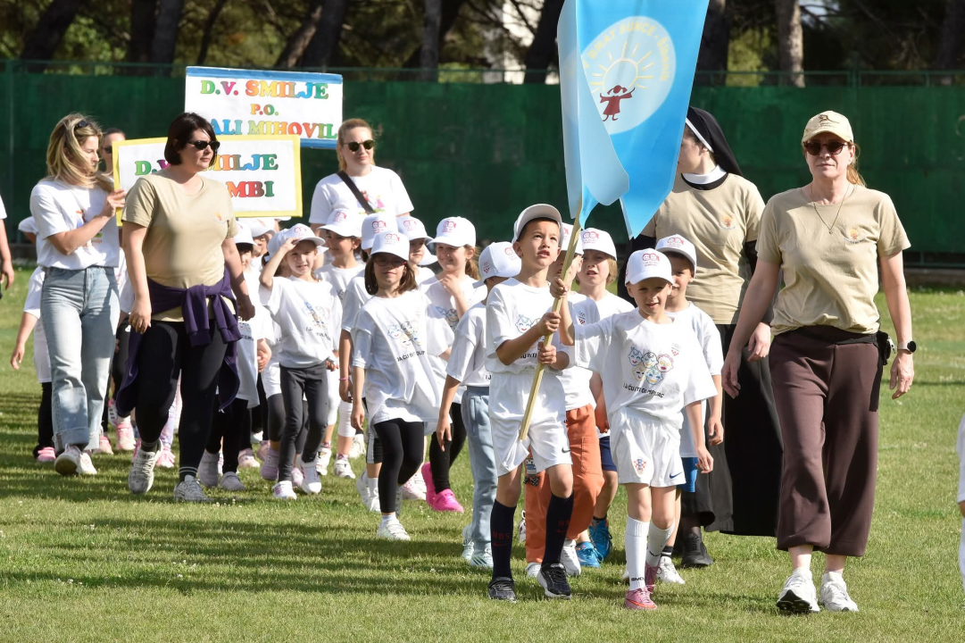 Više od 500 mališana sudjelovalo na 24. Olimpijskom festivalu dječjih vrtića u Šibeniku