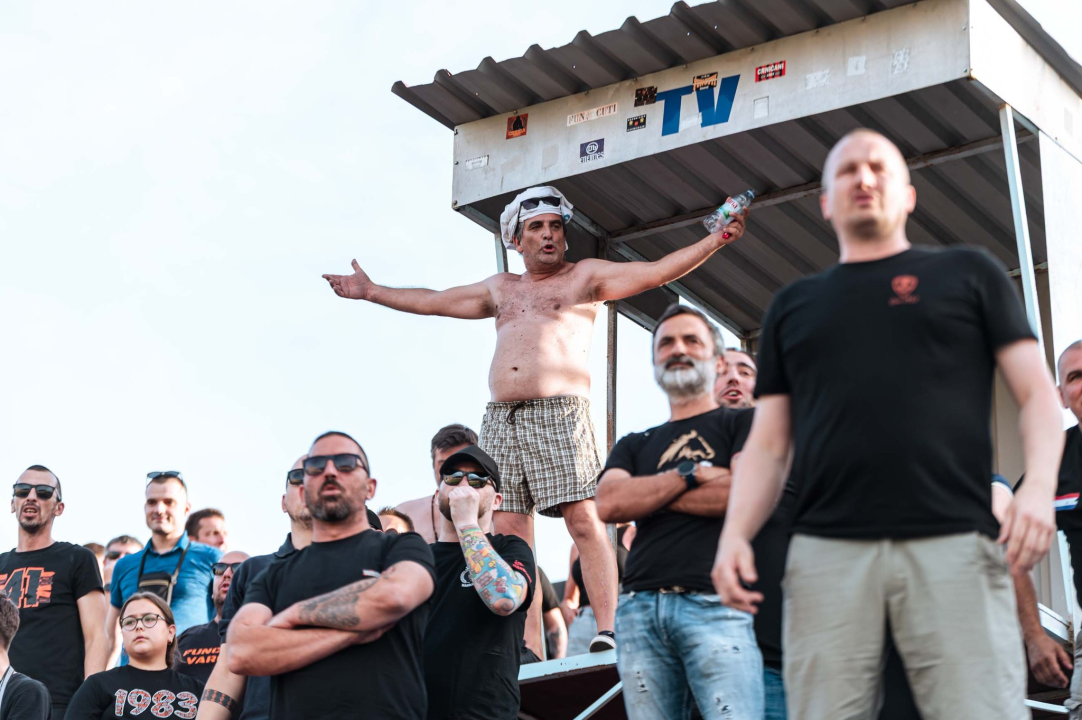 FOTO Evo kako su se šibenski navijači oprostili od prve ljubavi