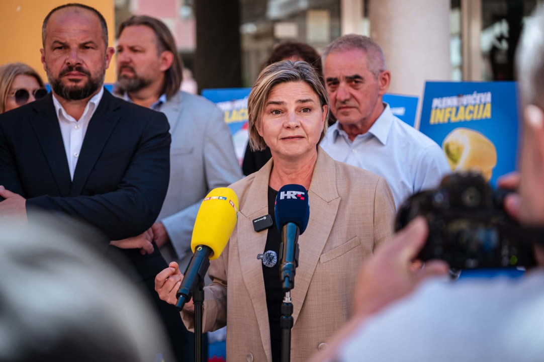 SDP i Možemo! iz Šibenika poručili: 'Inflacija ima ime i prezime – Andrej Plenković'