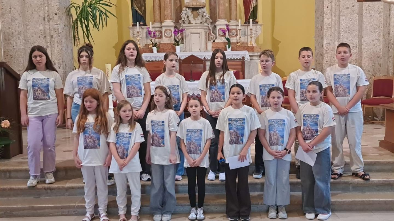 Povodom svetog Ante u Drnišu održan koncert dječjih crkvenih zborova