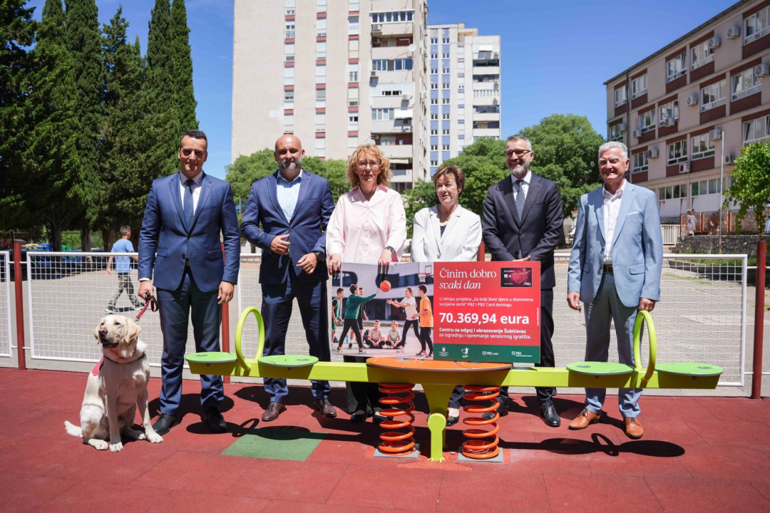 Centar Šubićevac dobio novo senzorno igralište